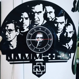 Rammstein. Часы из винила