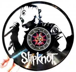 Slipknot. Часы из винила