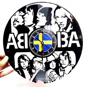 ABBA. Часы из винила