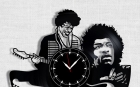 Jimi Hendrix. Часы из винила